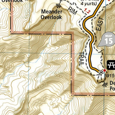 1718 Moab Day Hikes Map 16 Preview 3