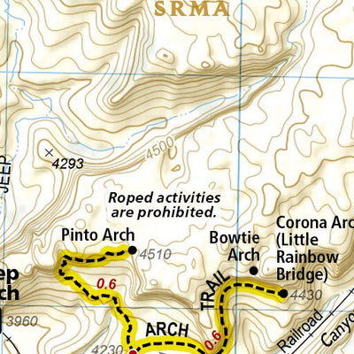 1718 Moab Day Hikes Map 04 Preview 3