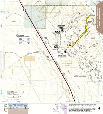 1718 Moab Day Hikes Map 06 Preview 1