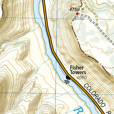 1718 Moab Day Hikes Map 08 Preview 2