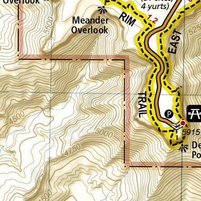 1718 Moab Day Hikes Map 15 Preview 3