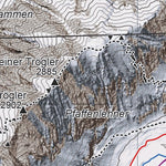Skitourenkarte ZUCKERHÜTL 2024 1:25.000 Preview 3