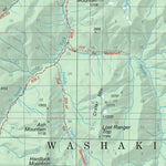 Shoshone NF - North Half - Visitor Map - Map Bundle Preview 2