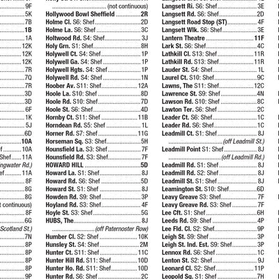 978-0-00-865740-6_AZ Sheffield Pocket Map_interior-2 Preview 2