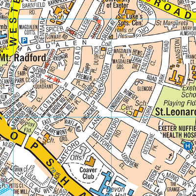 978-0-00-865741-3_AZ Exeter Pocket Map_interior-1 Preview 2