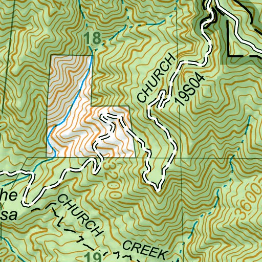 Chews Ridge Chews Ridge Map by US Forest Service R5 | Avenza Maps