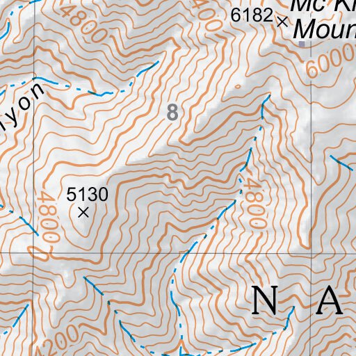 San Rafael Mountain Map by US Forest Service R5 | Avenza Maps