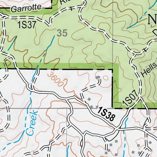 Groveland Map by US Forest Service R5 | Avenza Maps