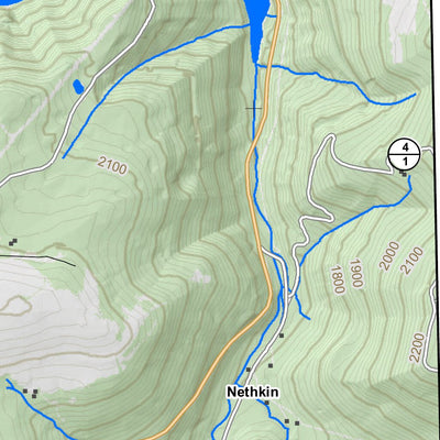 Kitzmiller Quad Topo - WVDNR Preview 3