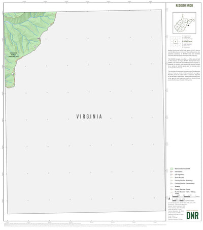 Reddish Knob Quad Topo - WVDNR Preview 1