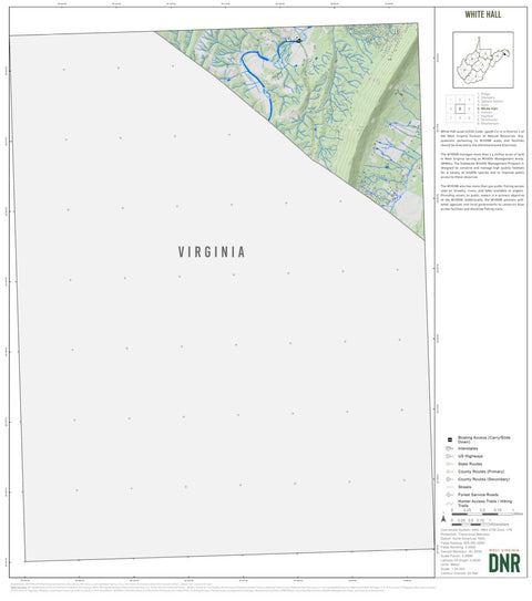 White Hall Quad Topo - WVDNR Preview 1