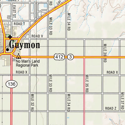 Oklahoma Atlas & Gazetteer Page 17 Preview 2