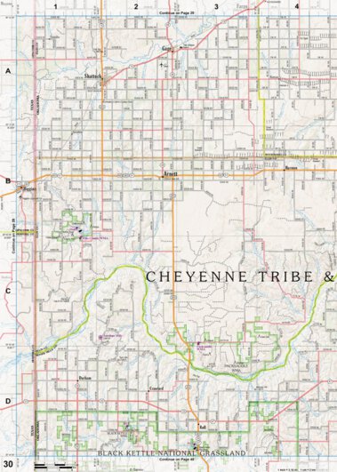 Oklahoma Atlas & Gazetteer Page 30 Preview 1