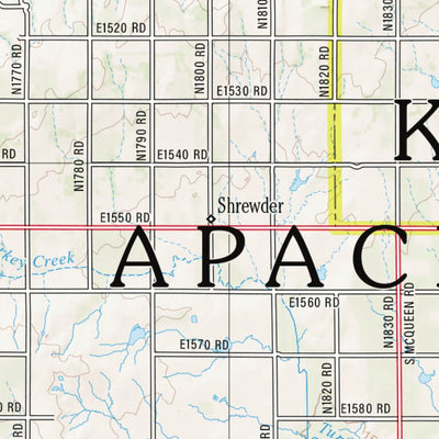 Oklahoma Atlas & Gazetteer Page 50 Preview 2