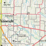 Oklahoma Atlas & Gazetteer Page 71 Preview 2