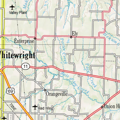 Oklahoma Atlas & Gazetteer Page 71 Preview 2
