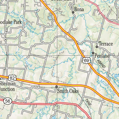 Oklahoma Atlas & Gazetteer Page 71 Preview 3