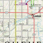 Oklahoma Atlas & Gazetteer Page 32 Preview 2