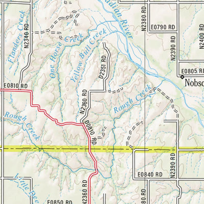 Oklahoma Atlas & Gazetteer Page 32 Preview 3