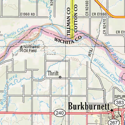 Oklahoma Atlas & Gazetteer Page 62 Preview 2