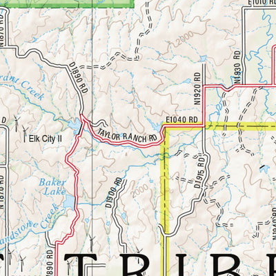 Oklahoma Atlas & Gazetteer Page 40 Preview 3