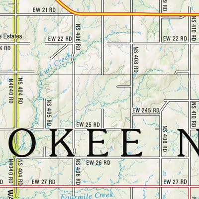 Oklahoma Atlas & Gazetteer Page 27 Preview 2