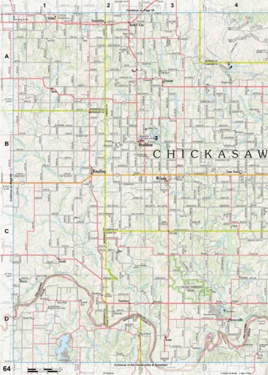 Oklahoma Atlas & Gazetteer Page 64 Preview 1