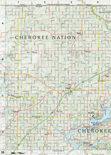 Oklahoma Atlas & Gazetteer Page 28 Preview 1