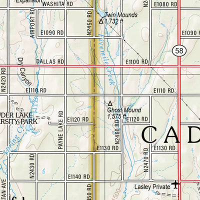 Oklahoma Atlas & Gazetteer Page 42 Preview 2
