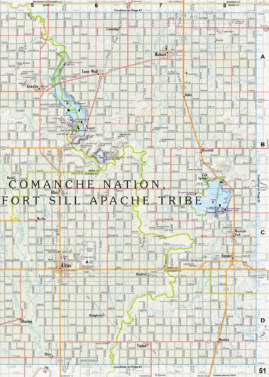 Oklahoma Atlas & Gazetteer Page 51 Preview 1