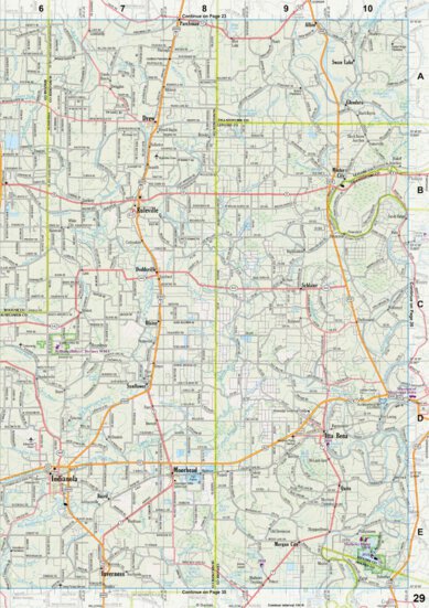 Mississippi Atlas & Gazetteer page 29 Preview 1