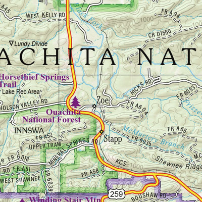 Oklahoma Atlas & Gazetteer Page 59 Preview 2