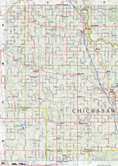 Oklahoma Atlas & Gazetteer Page 54 Preview 1