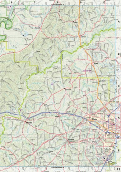 Mississippi Atlas & Gazetteer page 41 Preview 1