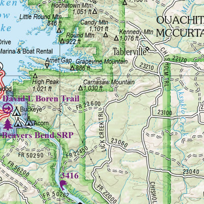 Oklahoma Atlas & Gazetteer Page 69 Preview 2