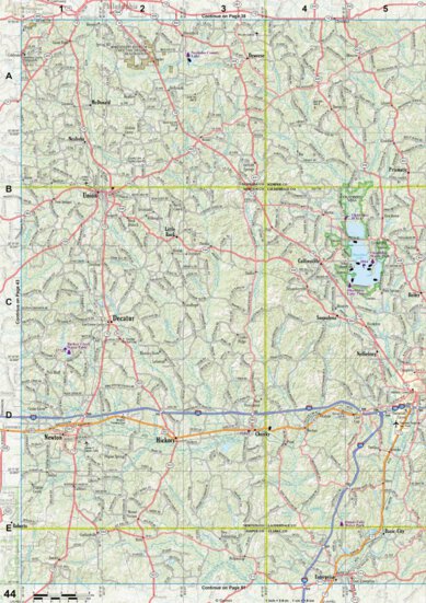 Mississippi Atlas & Gazetteer page 44 Preview 1