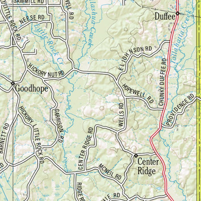 Mississippi Atlas & Gazetteer page 44 Preview 2
