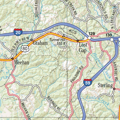 Mississippi Atlas & Gazetteer page 44 Preview 3