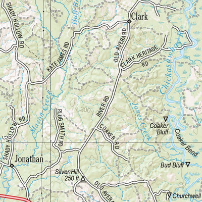 Mississippi Atlas & Gazetteer page 59 Preview 3