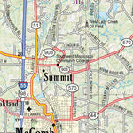 Mississippi Atlas & Gazetteer page 55 Preview 2