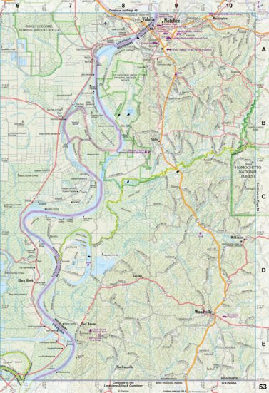Mississippi Atlas & Gazetteer page 53 Preview 1
