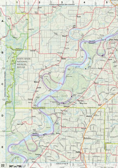 Mississippi Atlas & Gazetteer page 22 Preview 1