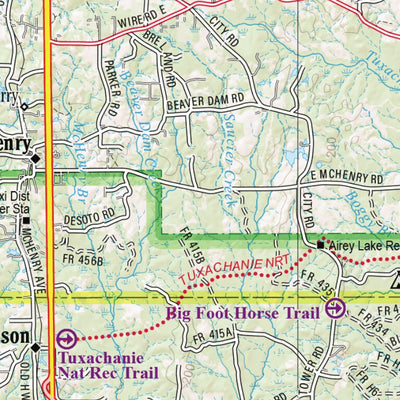 Mississippi Atlas & Gazetteer page 61 Preview 2