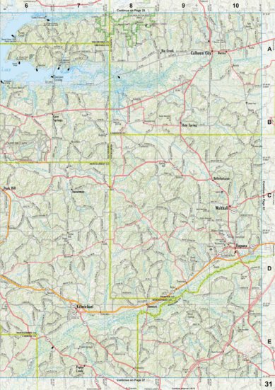 Mississippi Atlas & Gazetteer page 31 Preview 1