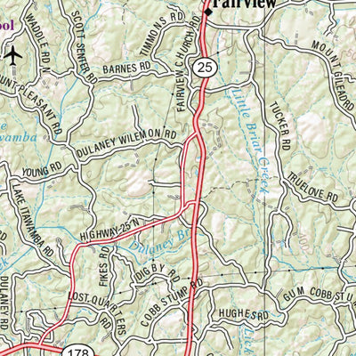 Mississippi Atlas & Gazetteer page 27 Preview 3