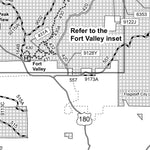 Motor Vehicle Use Map, Coconino National Forest (North) Preview 2