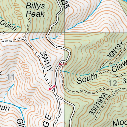 Trinity Center Map by US Forest Service R5 | Avenza Maps