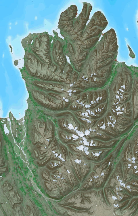 Iskort 2024 - 1:50.000 - Tröllaskagi-Heliskiing Preview 1