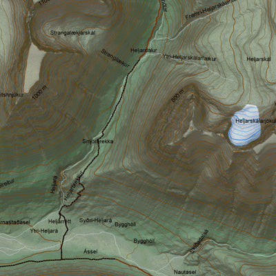 Iskort 2024 - 1:50.000 - Tröllaskagi-Heliskiing Preview 2