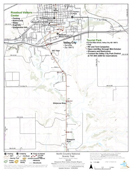 NCT ND-058 Map by North Country Trail Association | Avenza Maps